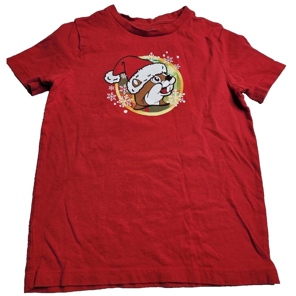 Bucee's Christmas 2023 Christmas Short Sleeve T-Shirt‎ Youth Small